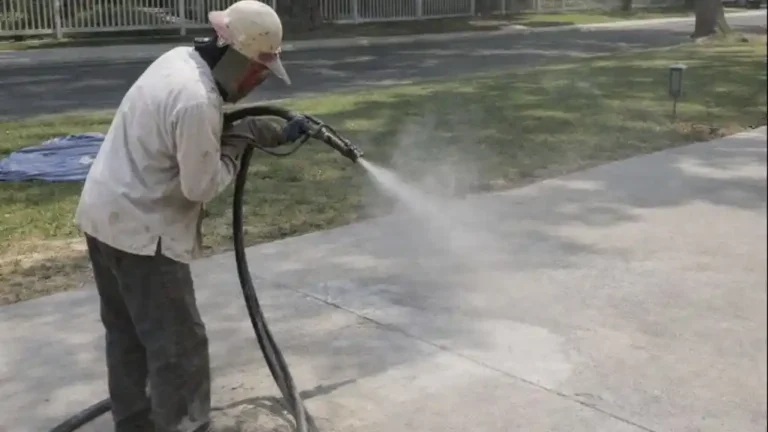 Concrete Sandblasting